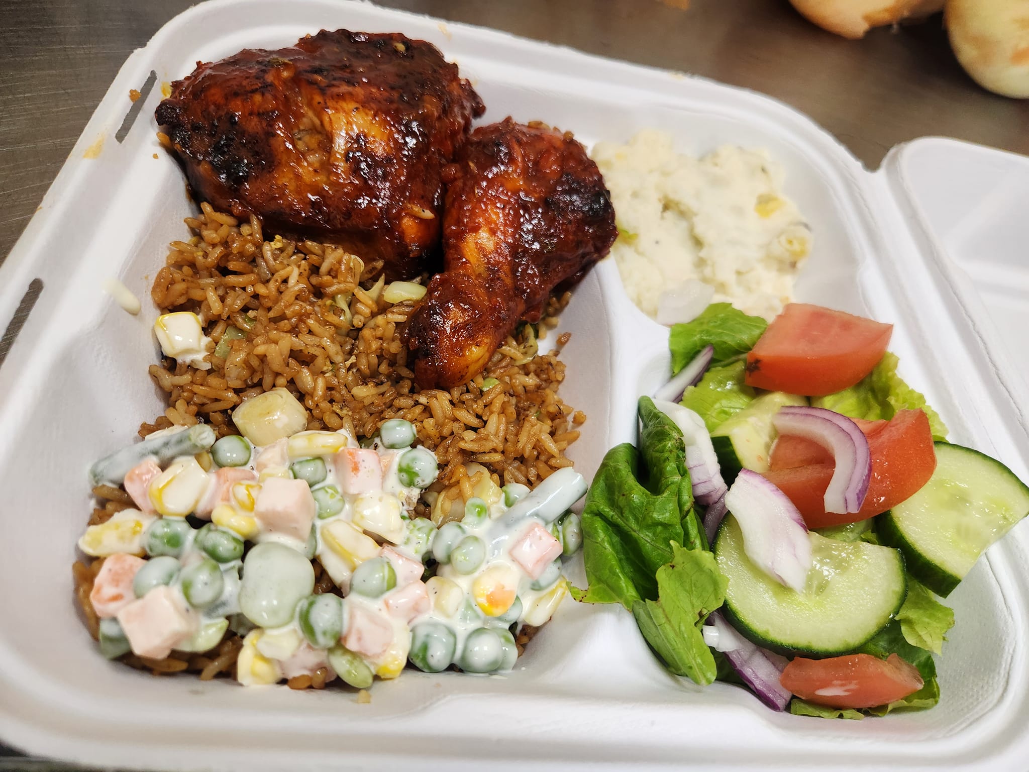Singh's Roti & Doubles food